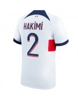 Paris Saint-Germain Achraf Hakimi #2 Venkovní Dres 2023-24 Krátký Rukáv
